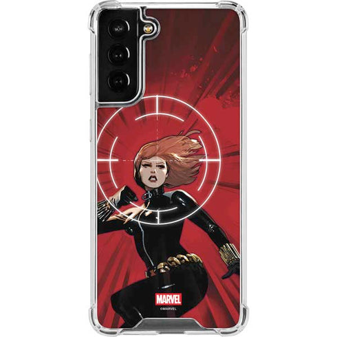 Marvel Black Widow Widowmaker Galaxy S21 FE Clear Case